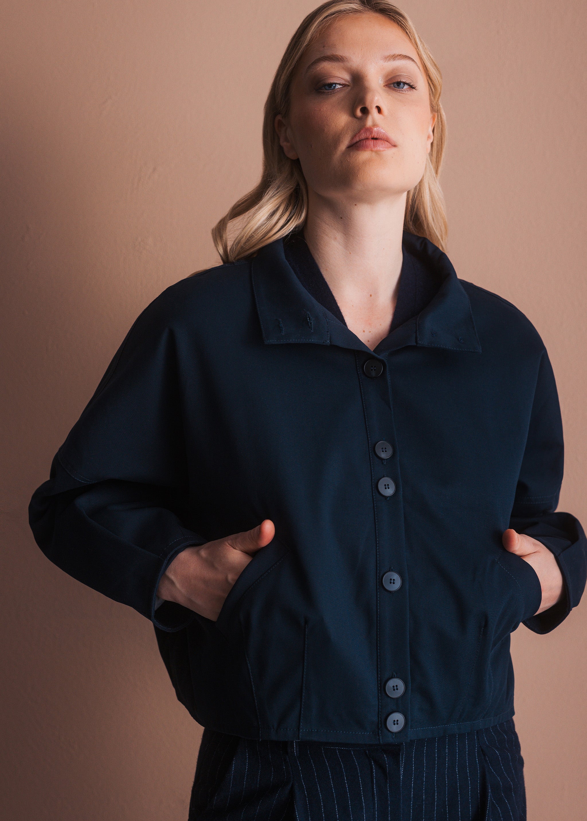 Blousonjacke aus Bio-Baumwolle