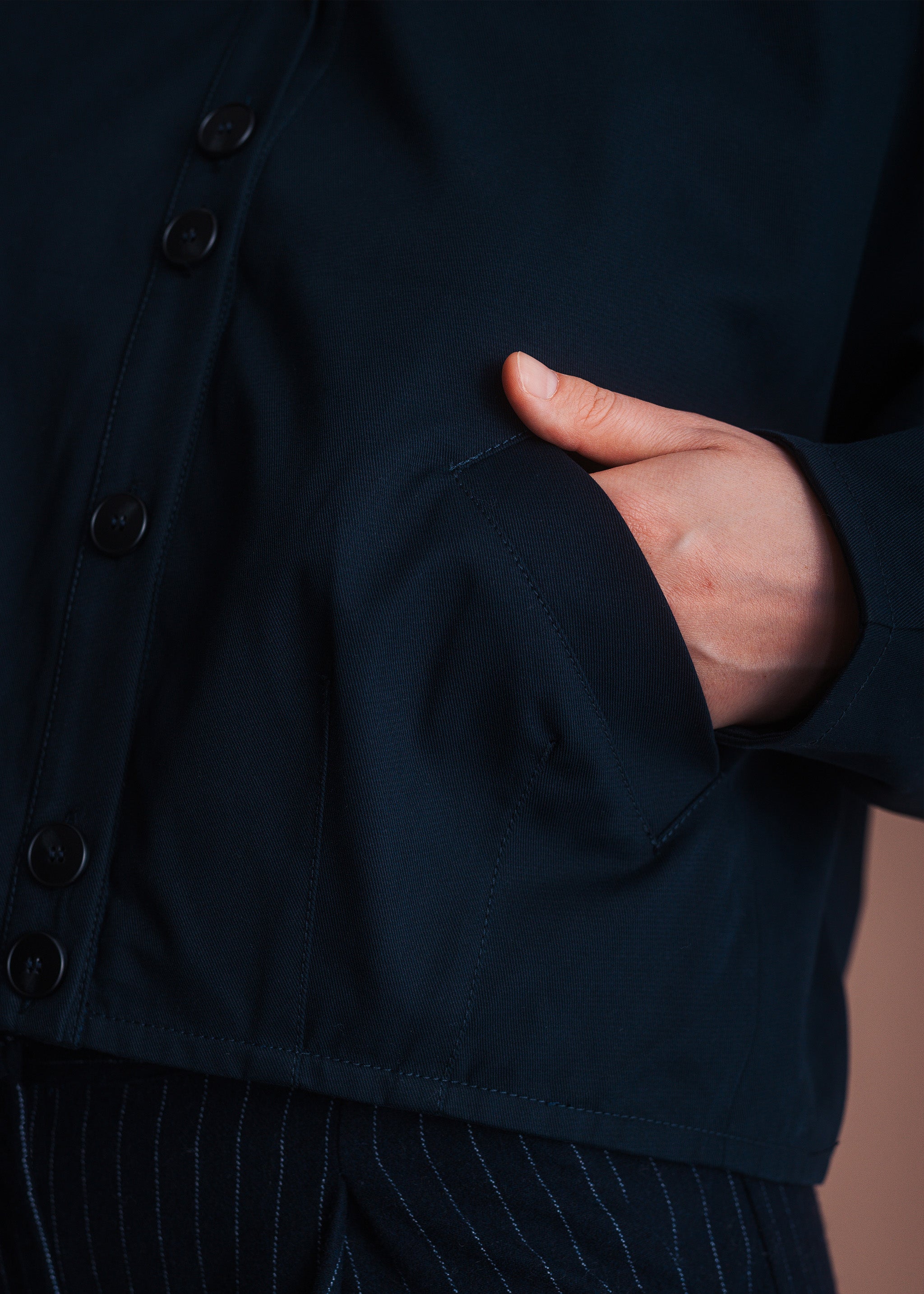 Blousonjacke aus Bio-Baumwolle
