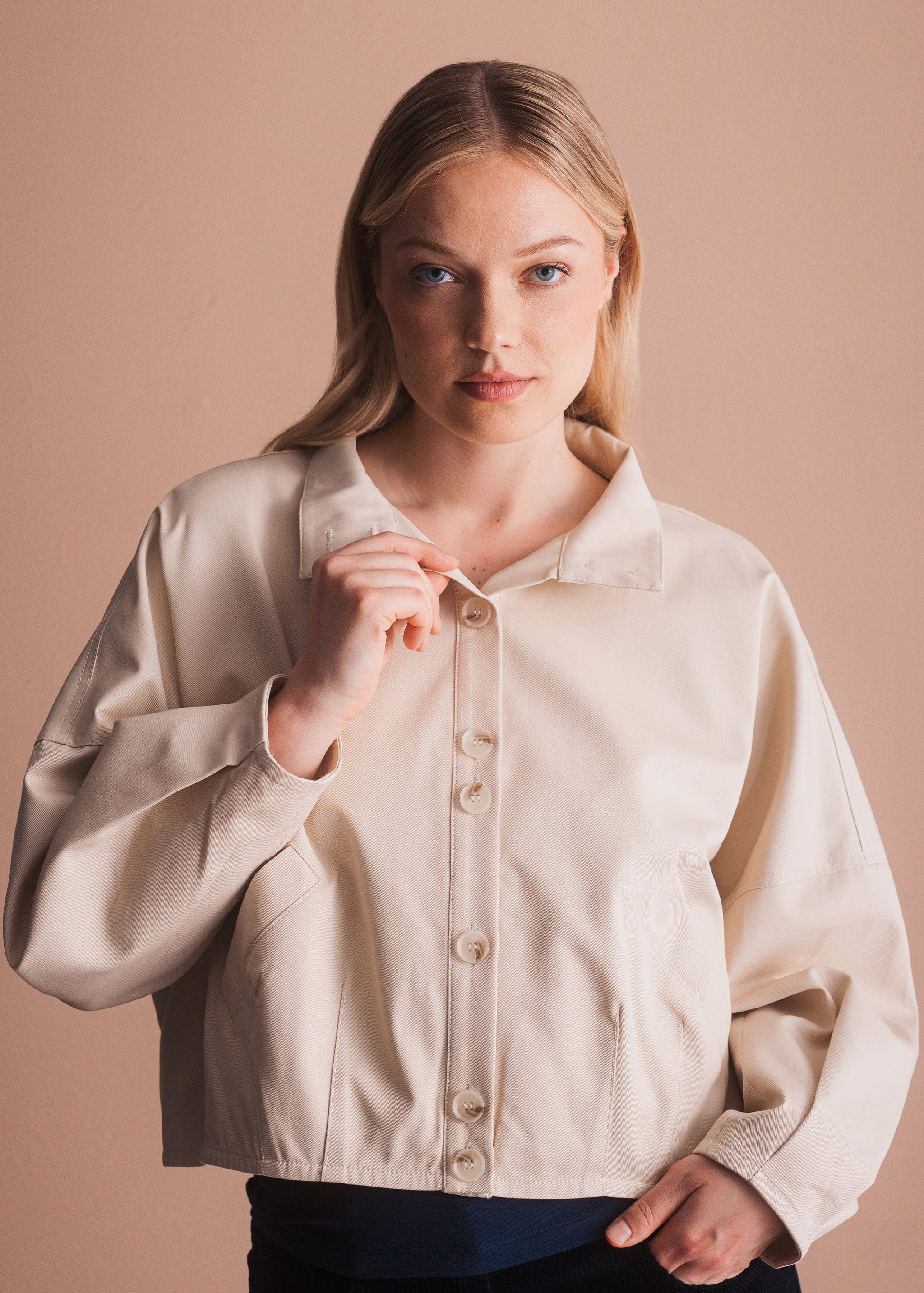 Blousonjacke aus Bio-Baumwolle