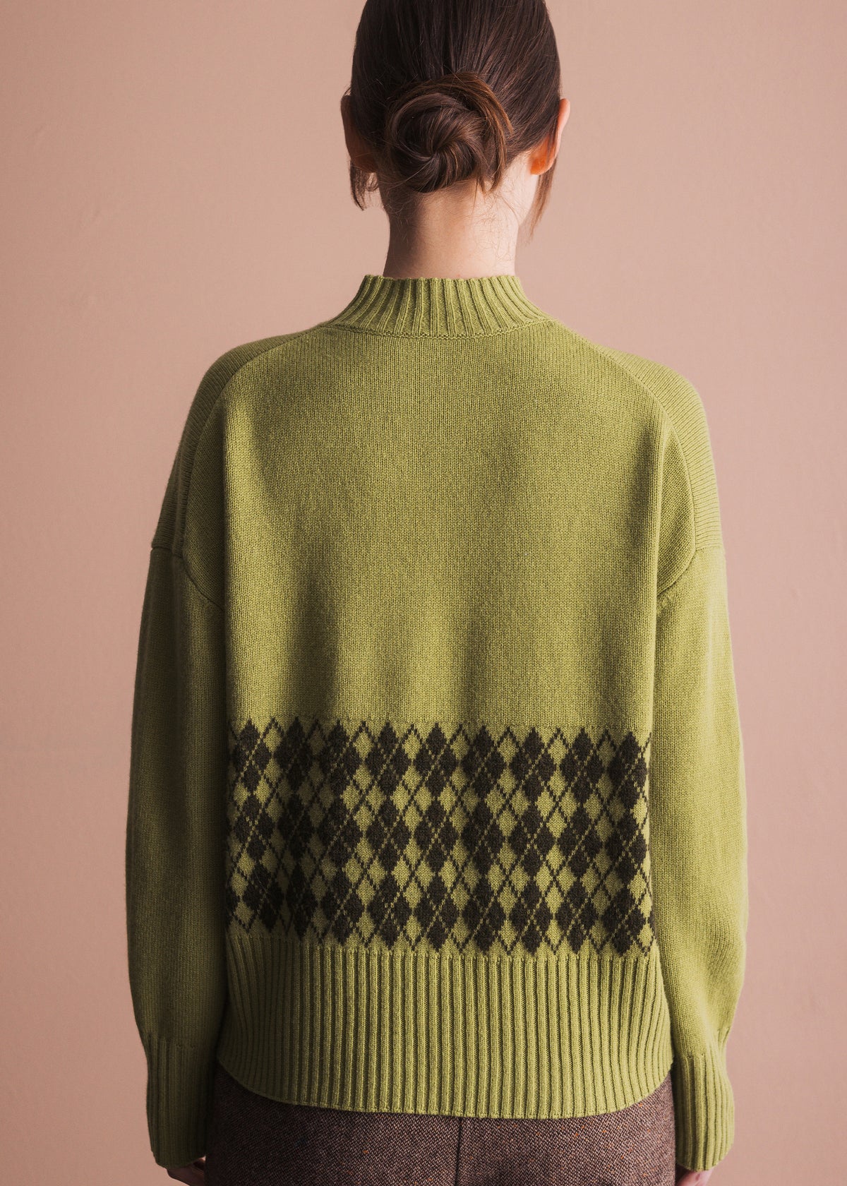 Pullover mit Argyle-Muster