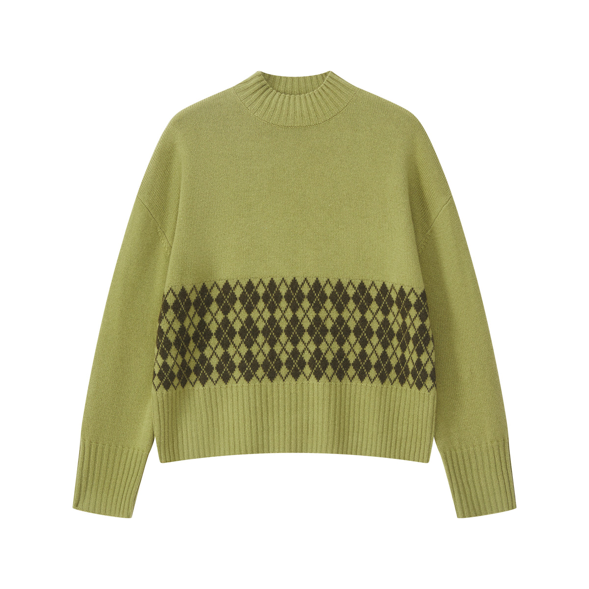 Pullover mit Argyle-Muster