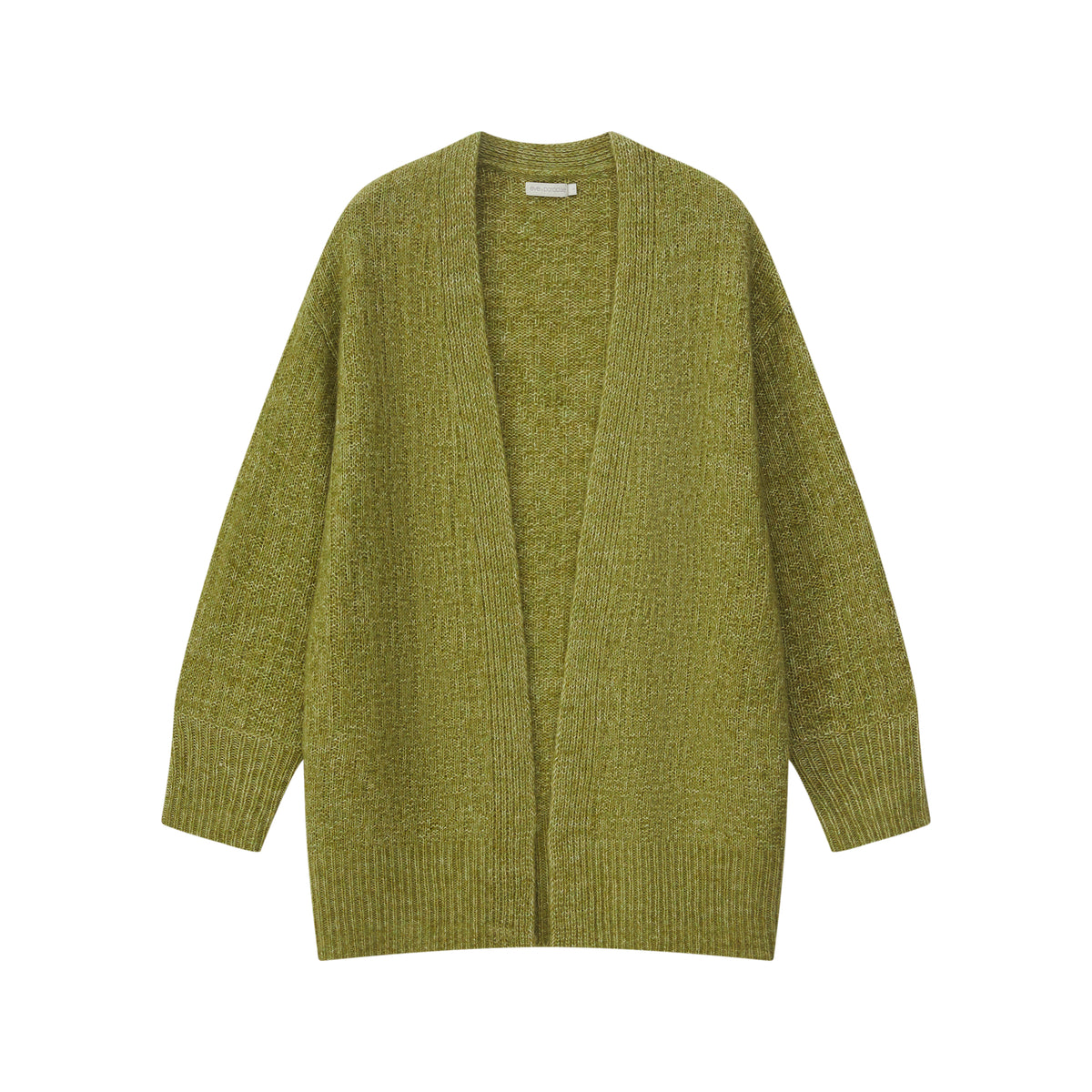 Offene Strickjacke