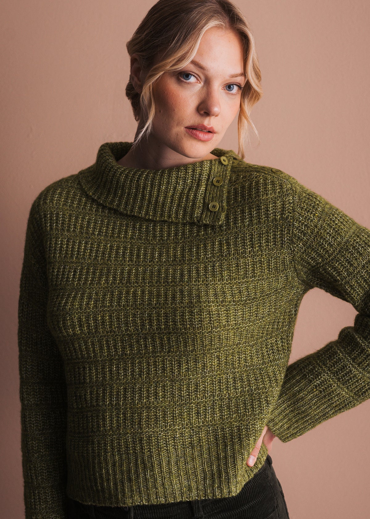 Pullover mit Kragendetail