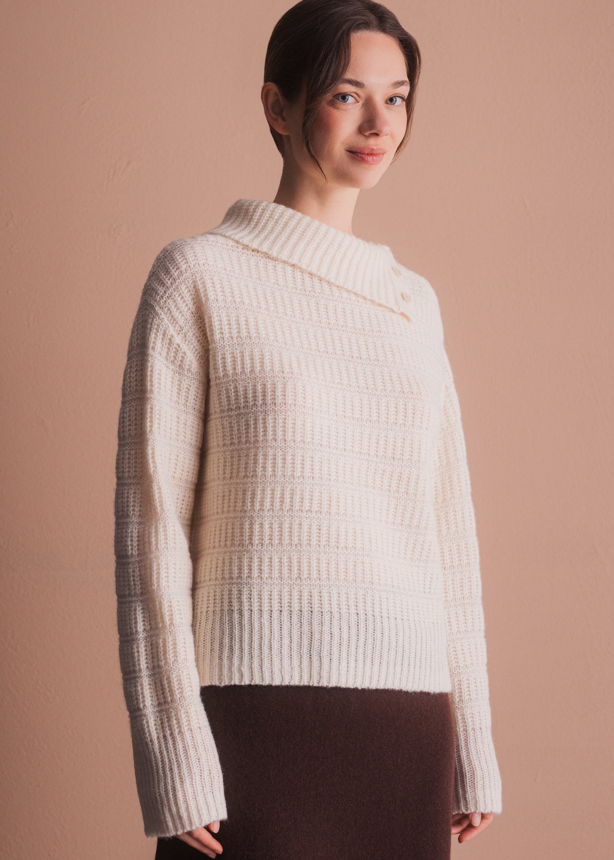 Pullover mit Kragendetail
