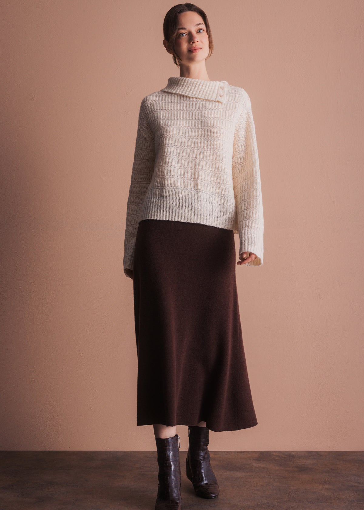 Pullover mit Kragendetail