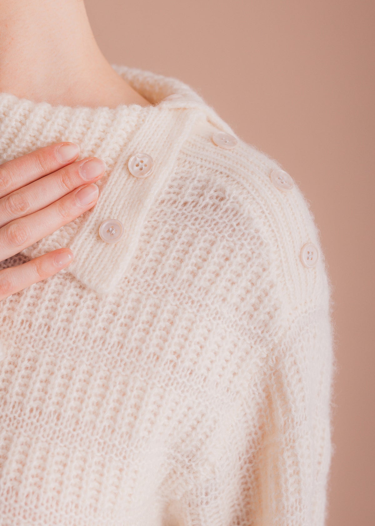 Pullover mit Kragendetail