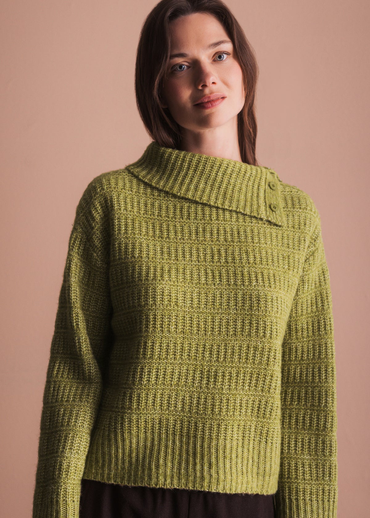 Pullover mit Kragendetail
