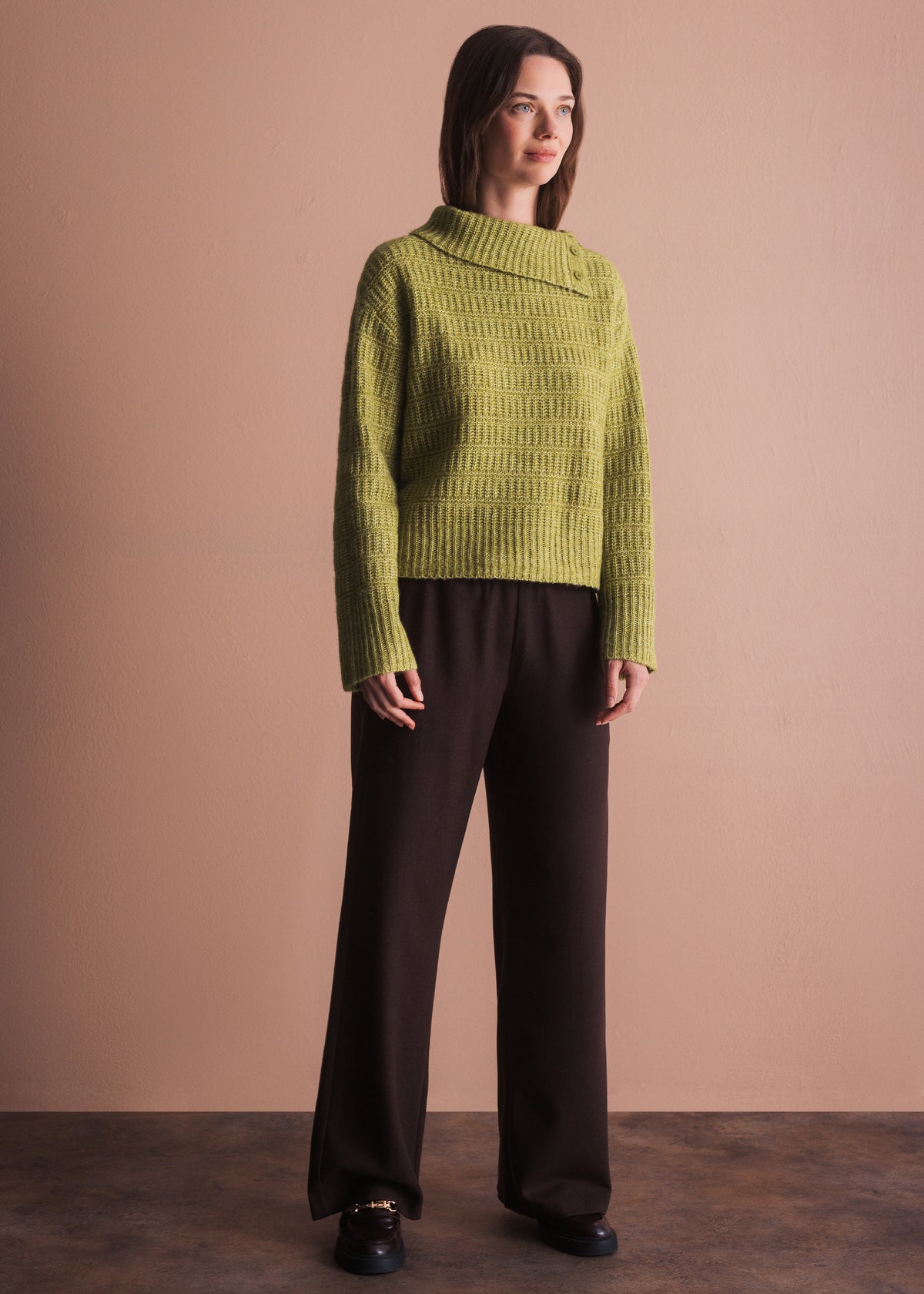 Pullover mit Kragendetail
