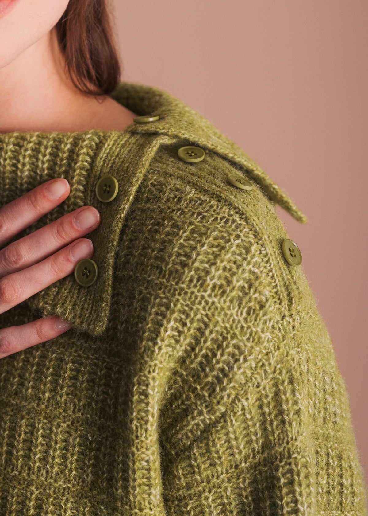 Pullover mit Kragendetail