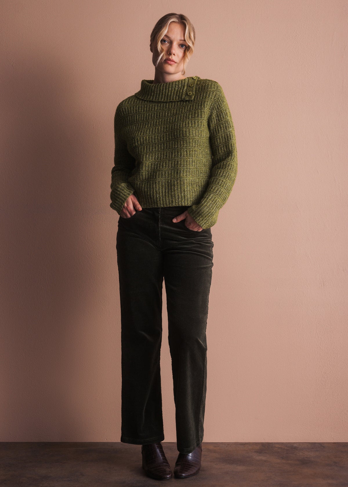 Pullover mit Kragendetail