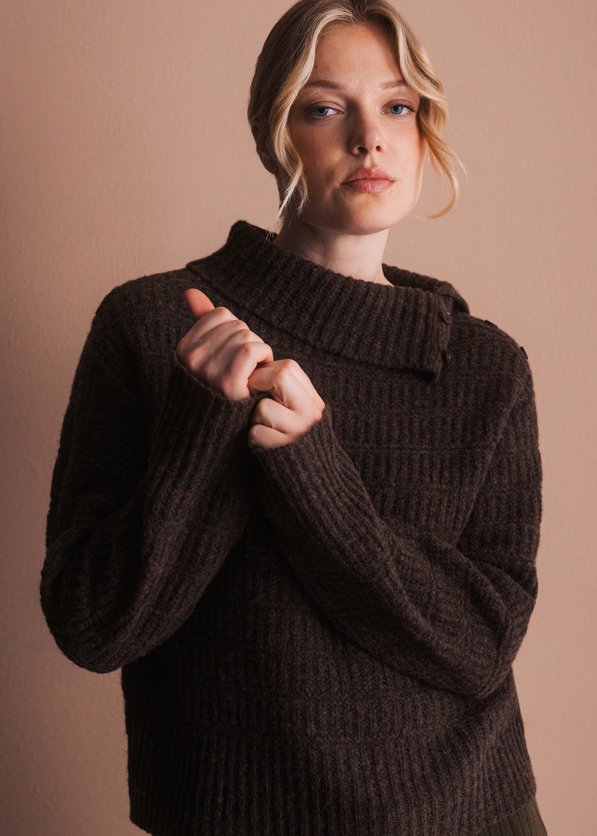 Pullover mit Kragendetail