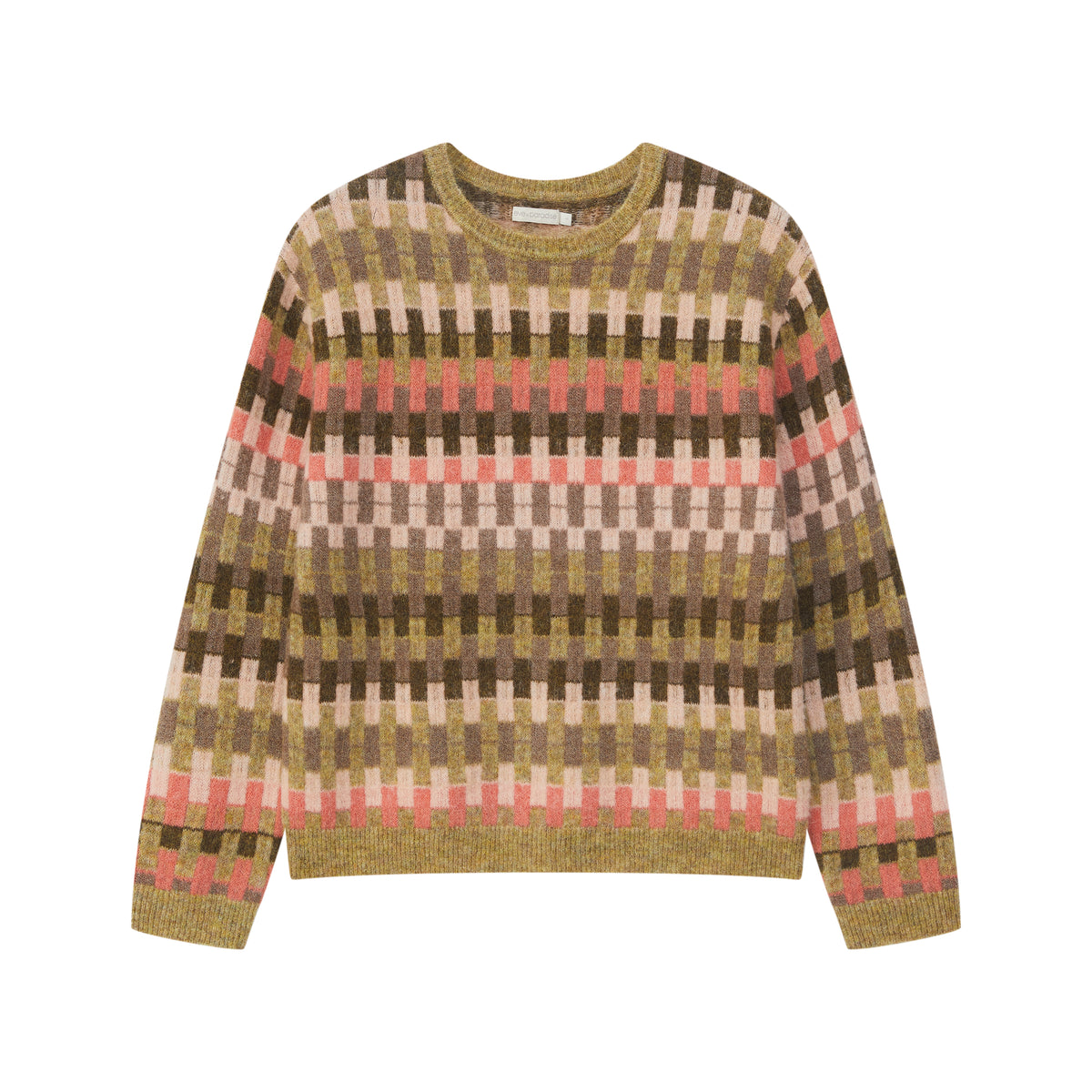 Pullover mit grafischem Strickmuster