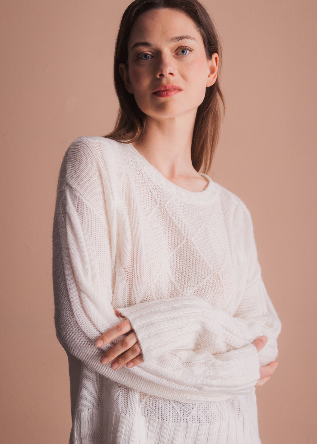 Pullover mit Rautenmuster