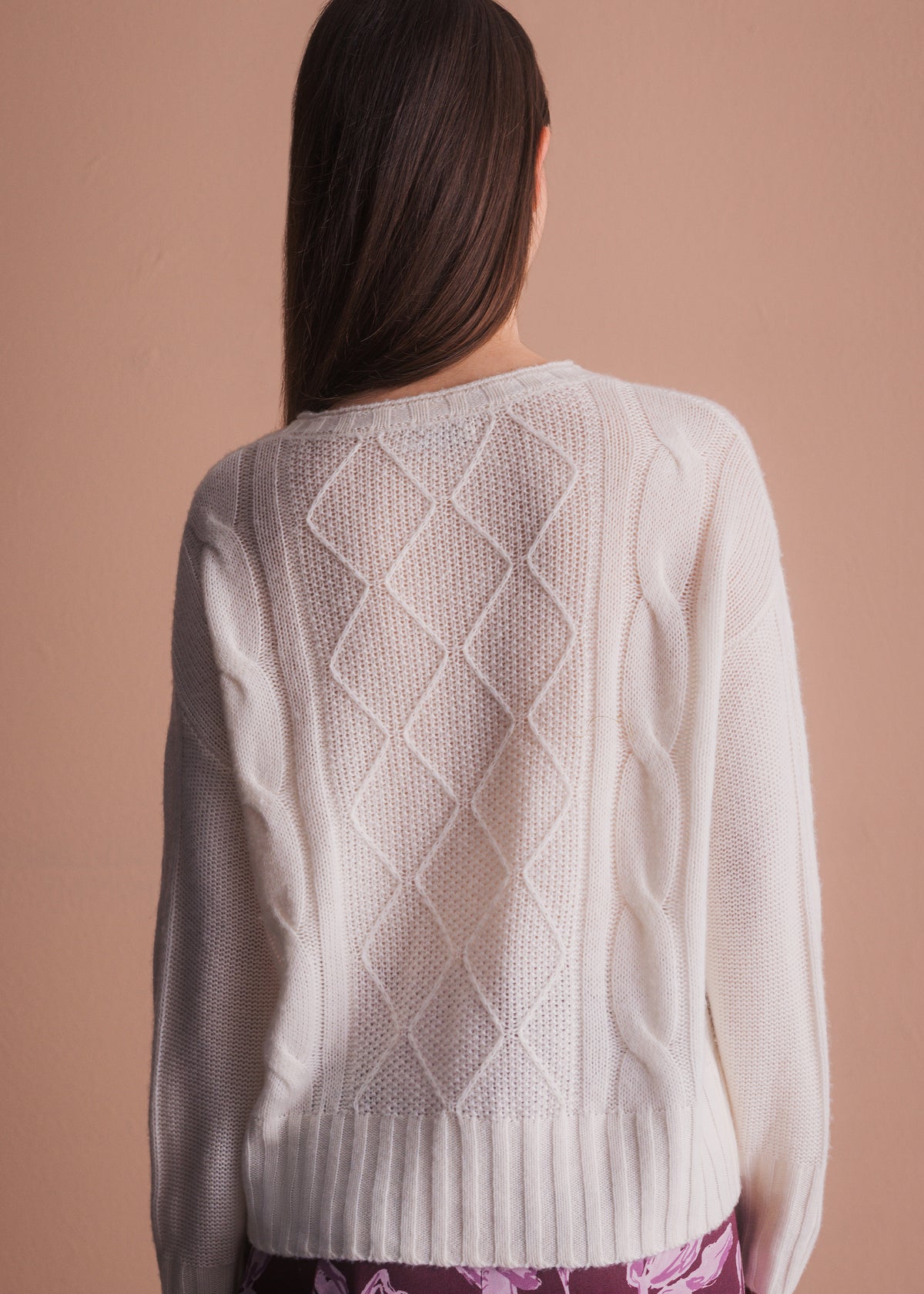 Pullover mit Rautenmuster