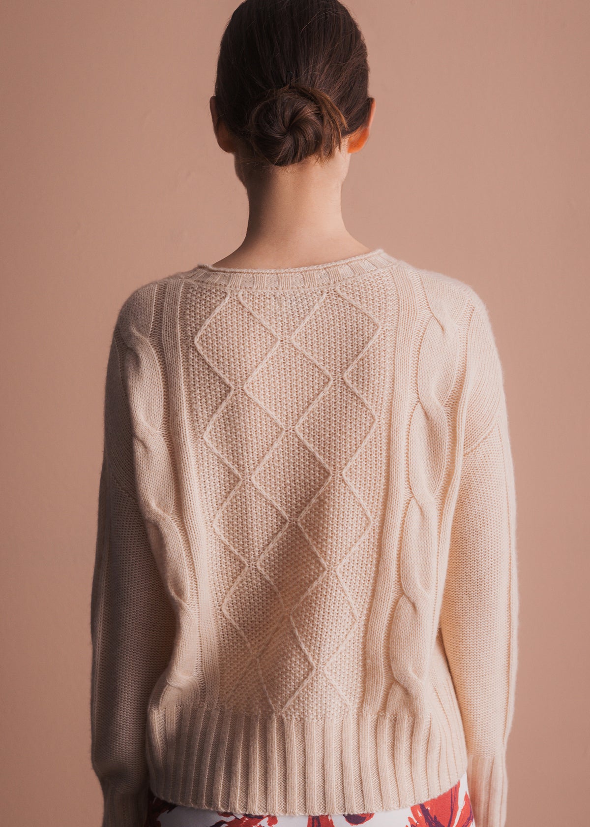 Pullover mit Rautenmuster