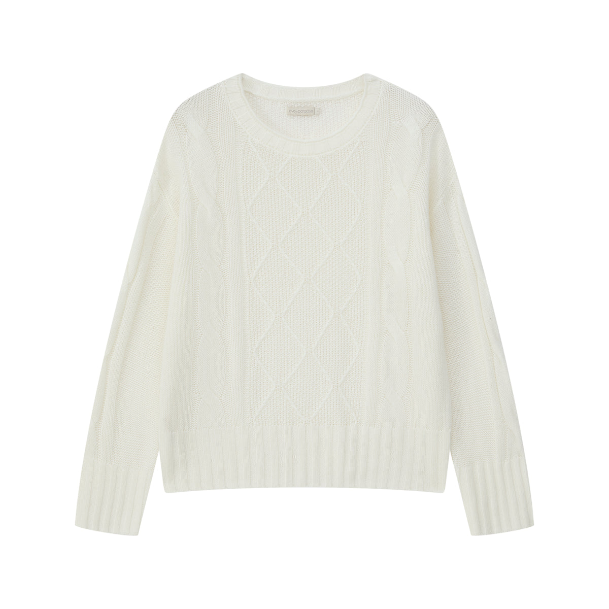 Pullover mit Rautenmuster
