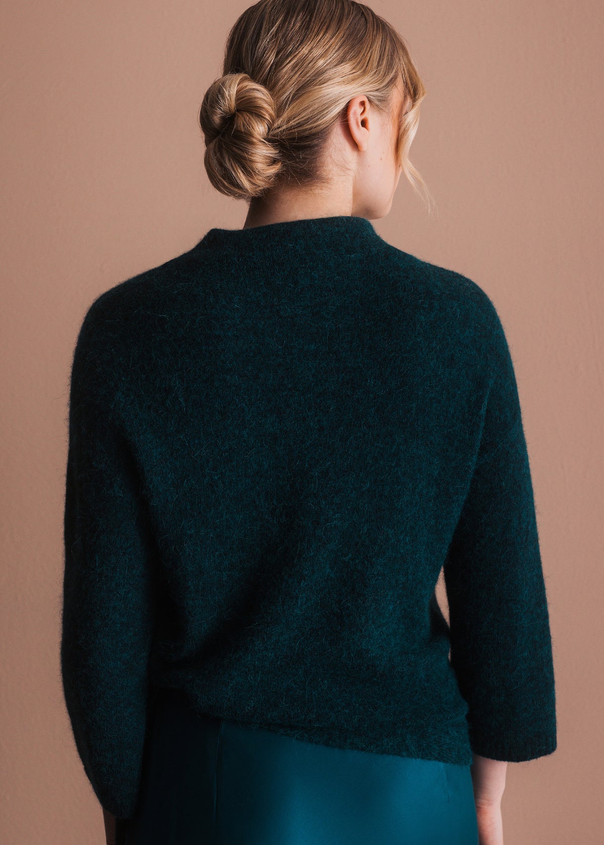 Pullover mit Bindedetail am Saum
