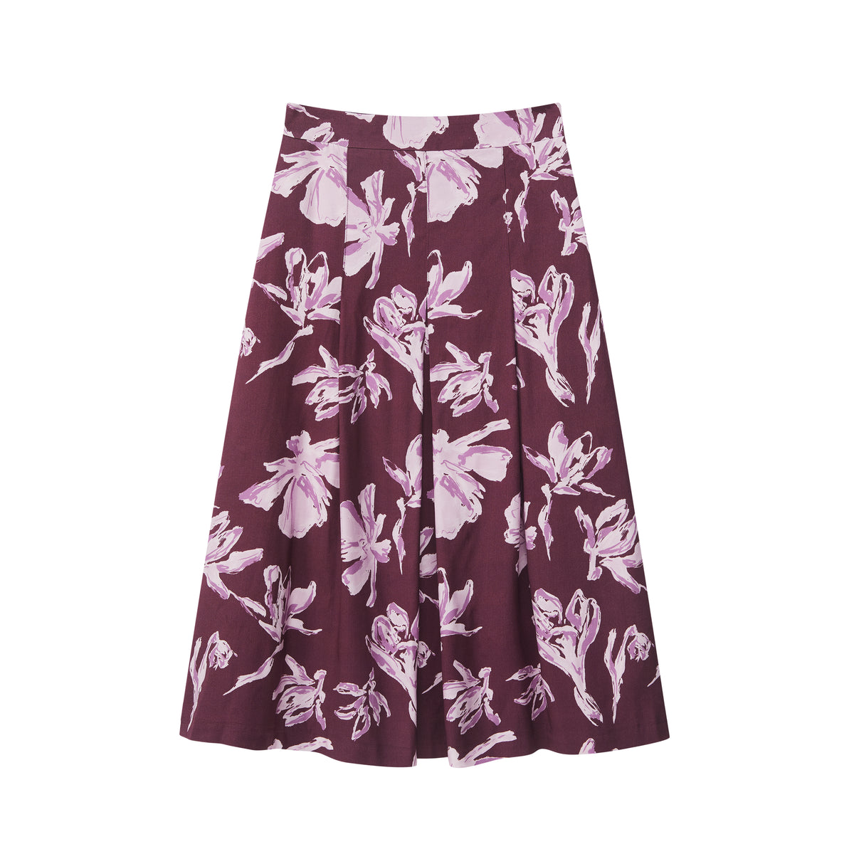 Floral Print Skirt