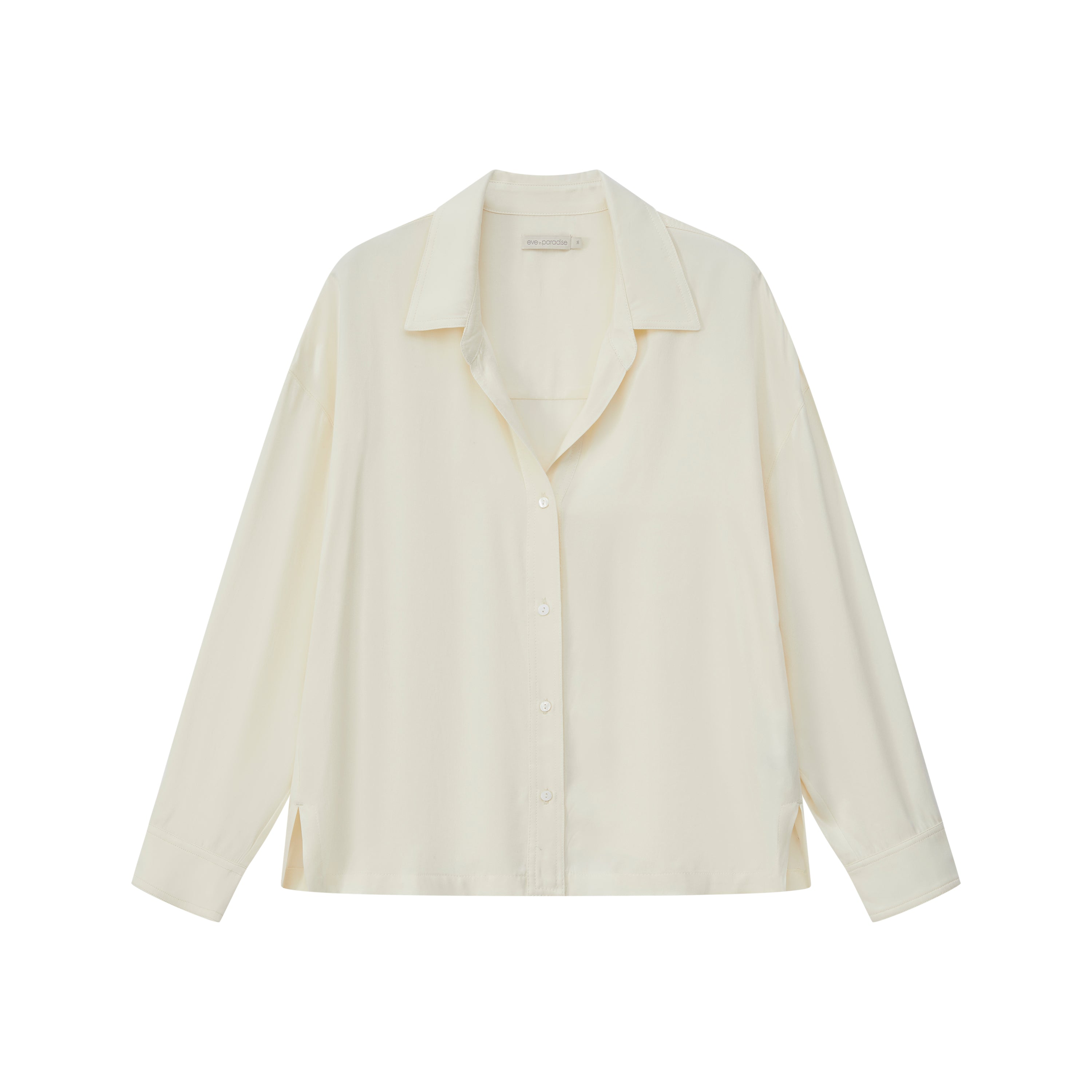 Bluse mit Kragen und Knopfleiste