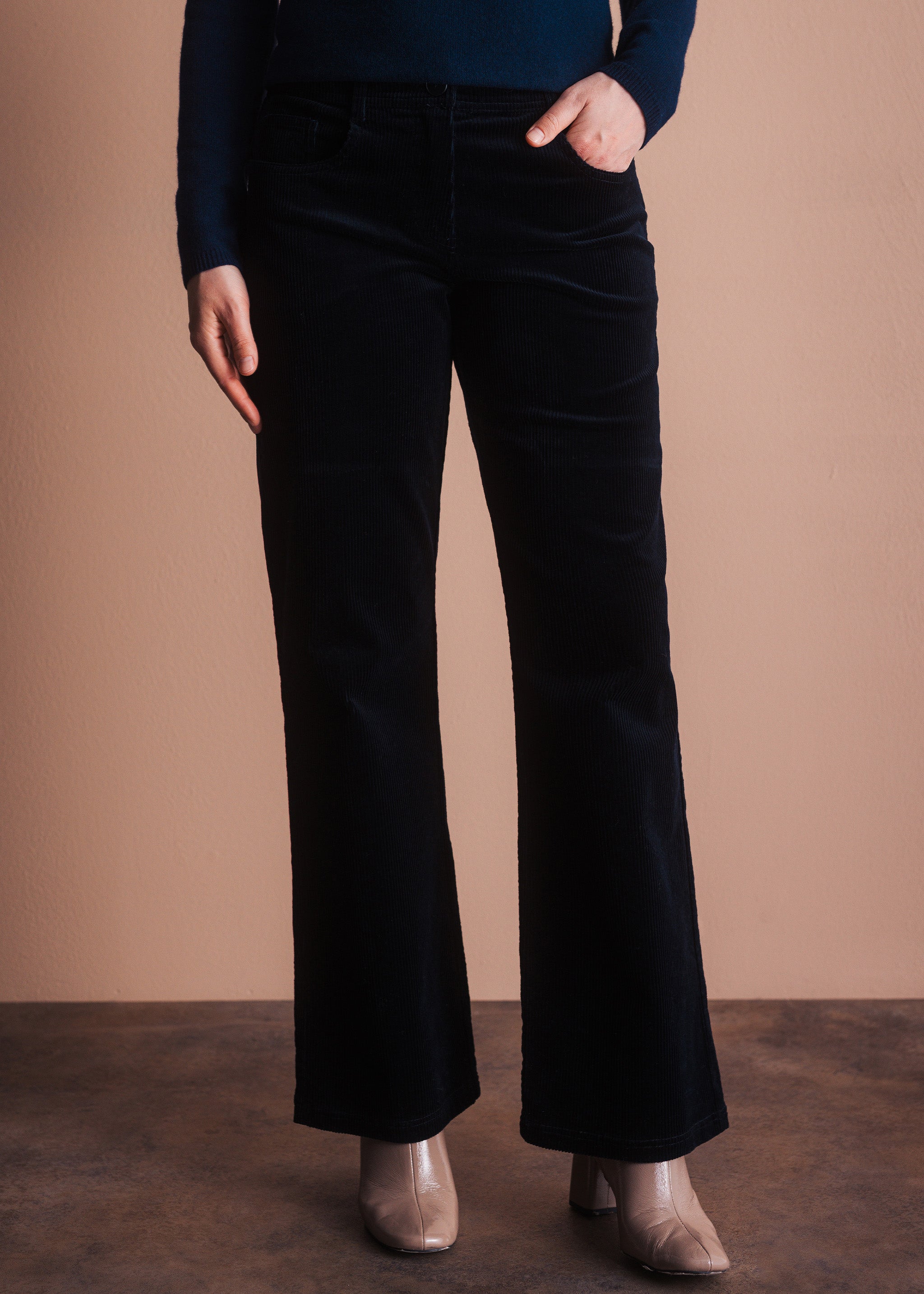 Weite Cordhose