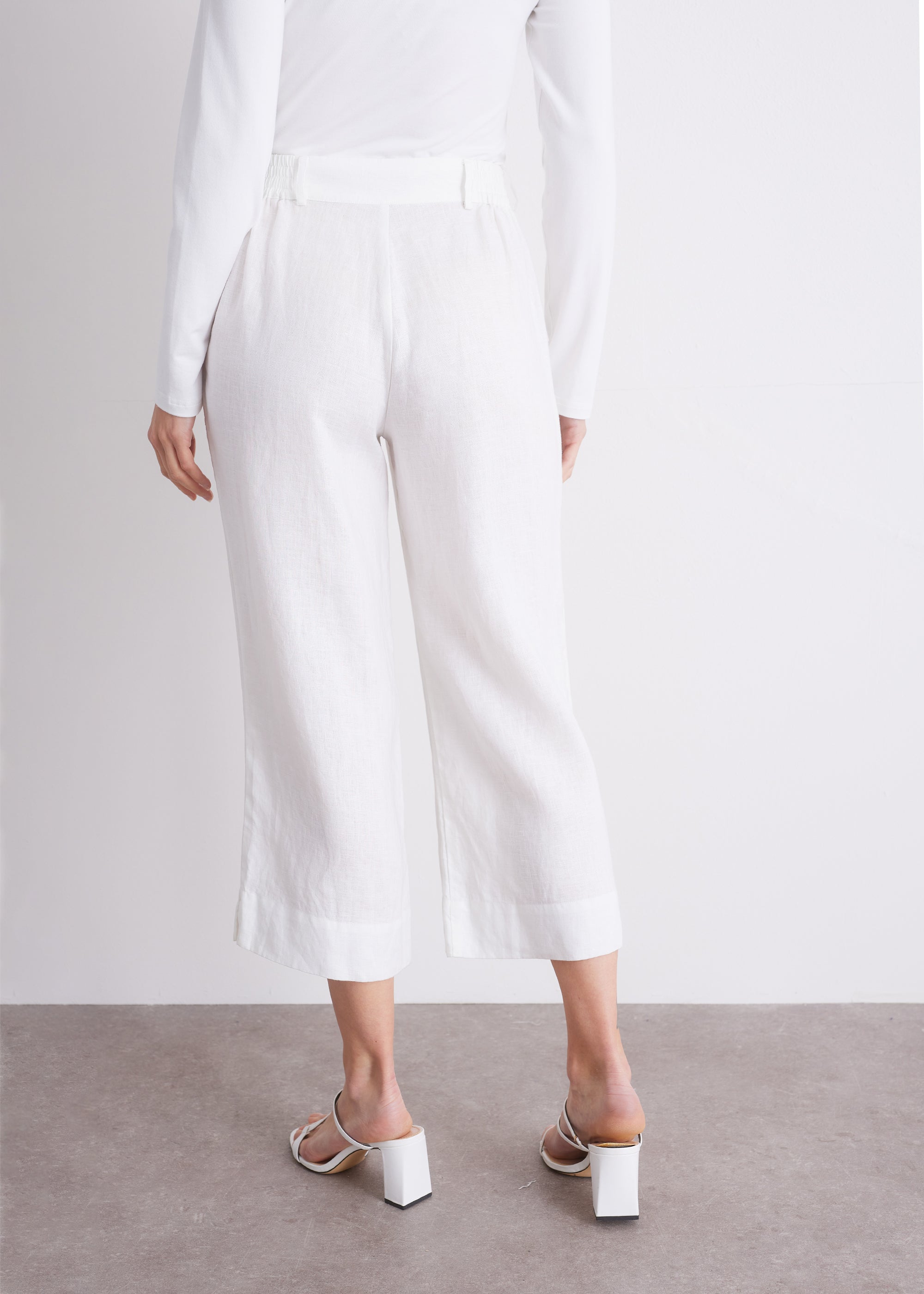 Hose aus reinem Leinen