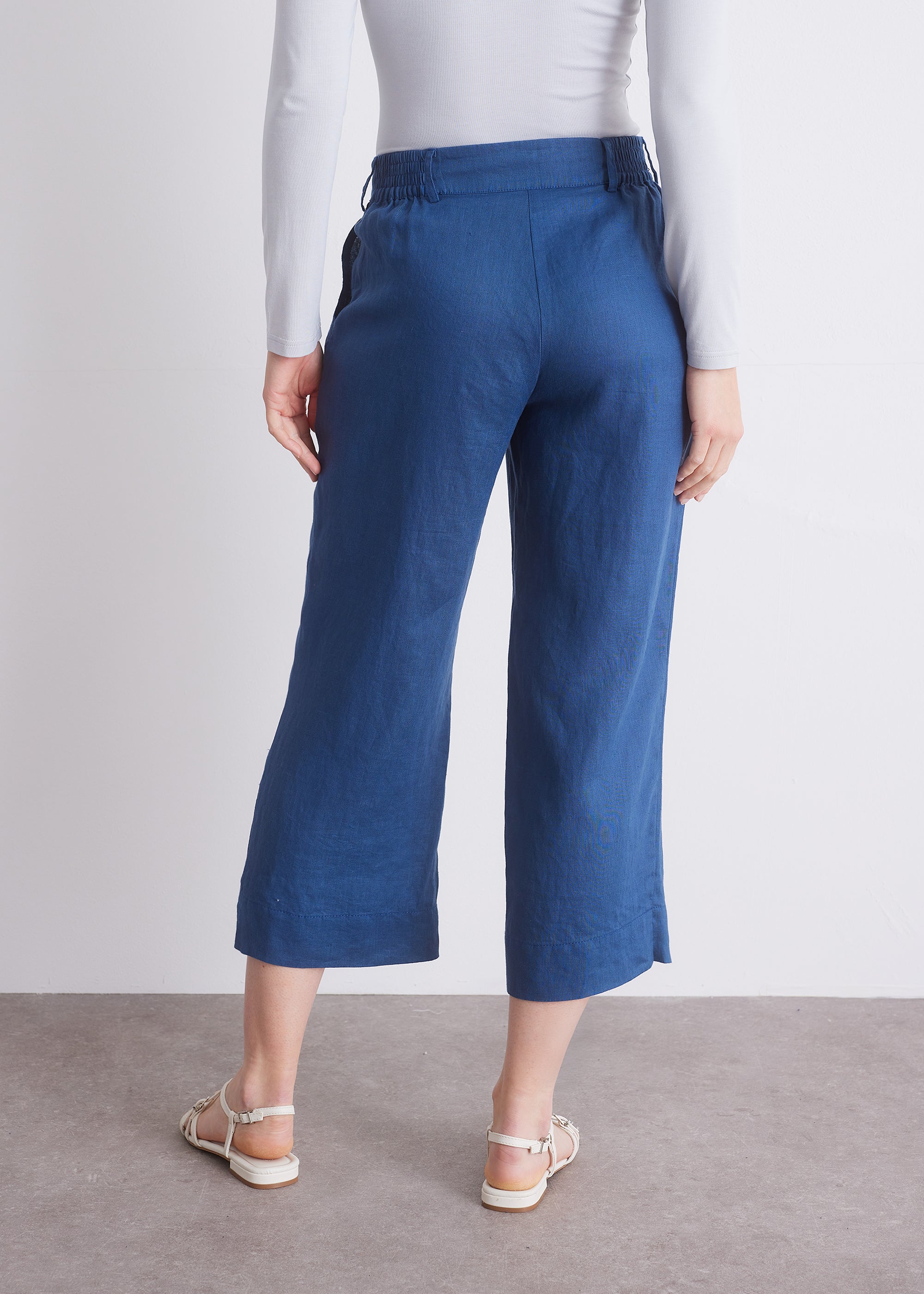 Hose aus reinem Leinen