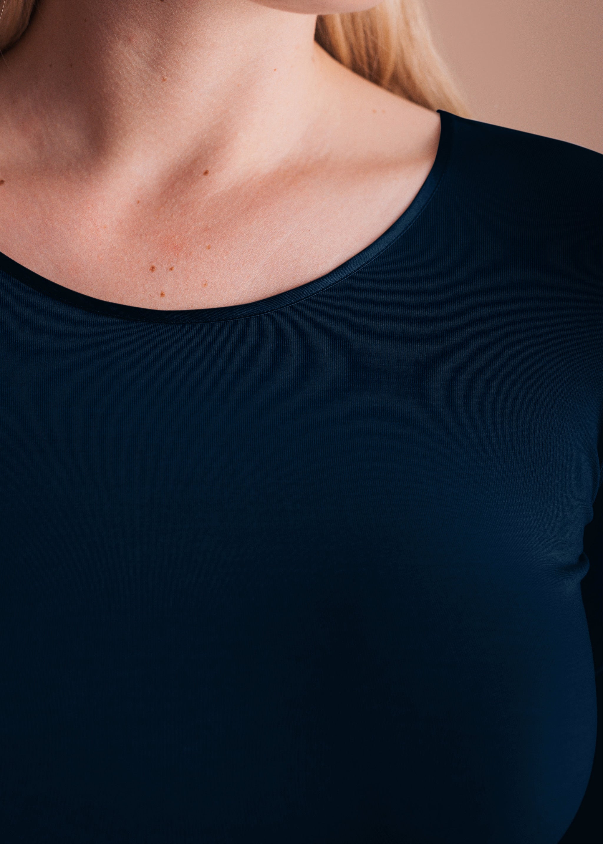 Basic-Longsleeve mit Rundhalsausschnitt