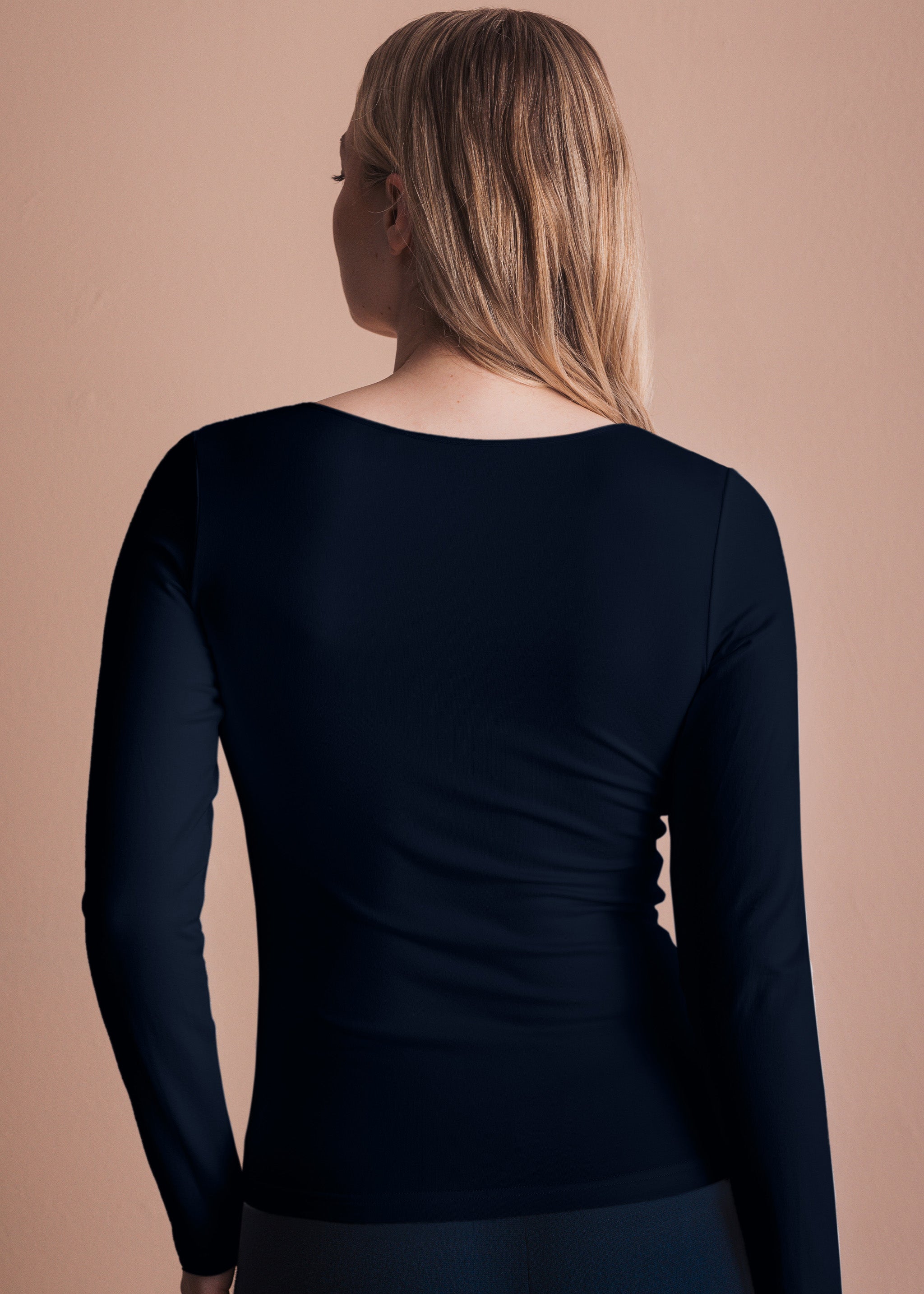 Basic-Longsleeve mit Rundhalsausschnitt