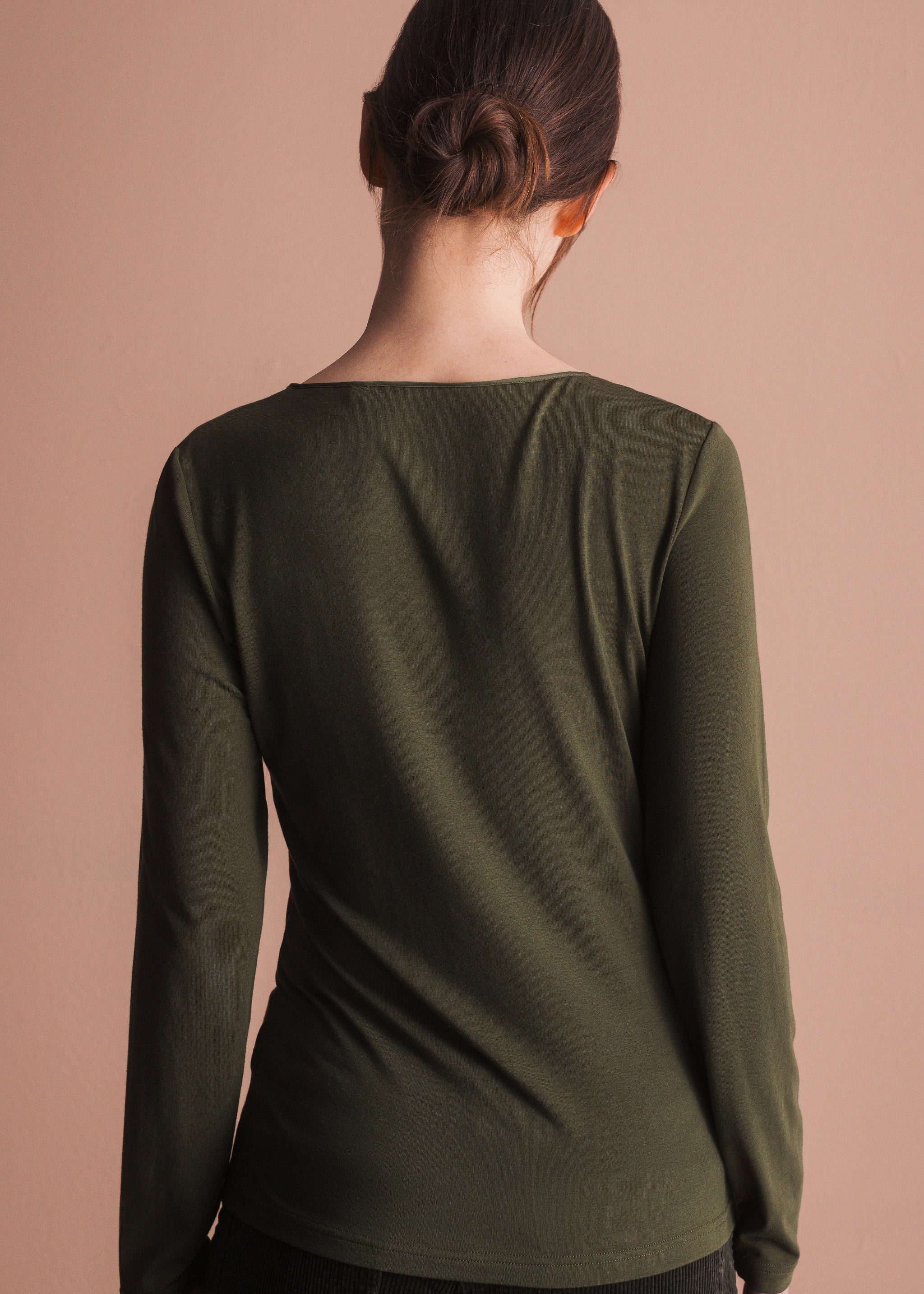 Basic-Longsleeve mit Rundhalsausschnitt