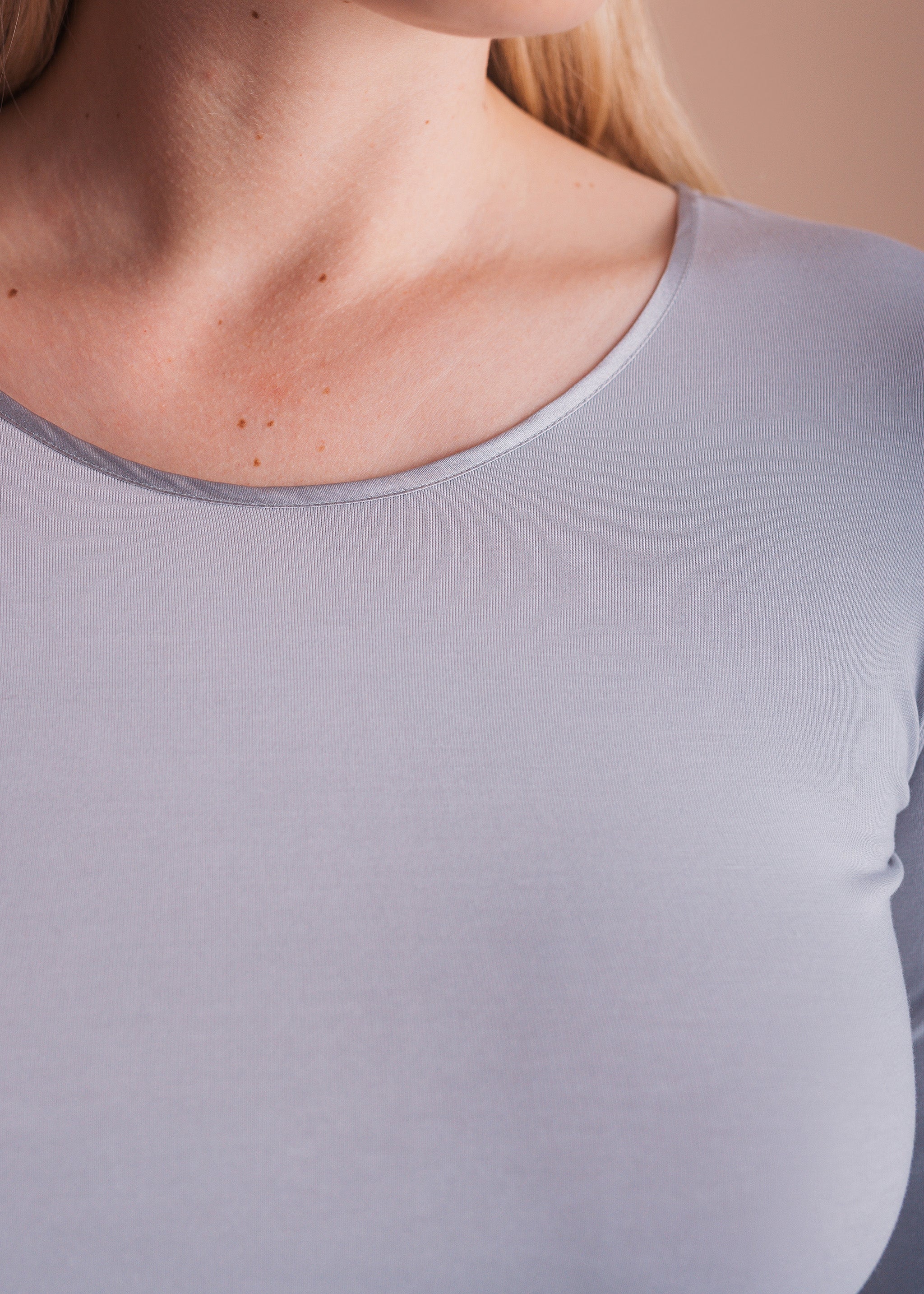 Basic-Longsleeve mit Rundhalsausschnitt