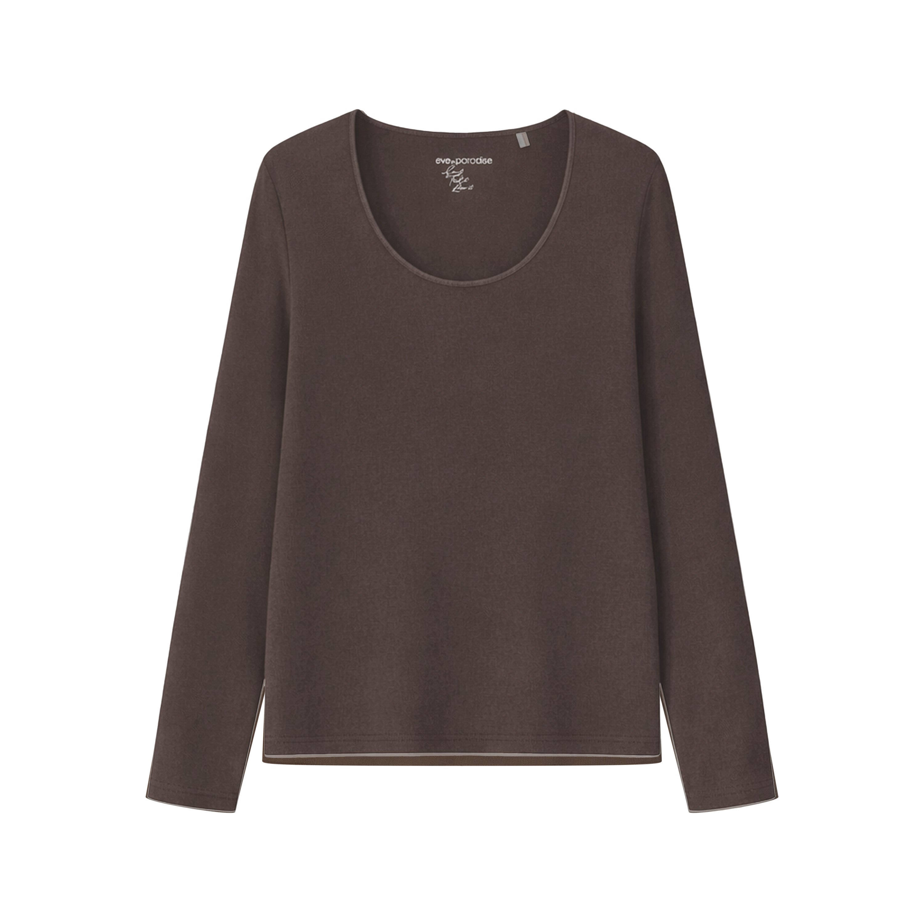 Basic-Longsleeve mit Rundhalsausschnitt