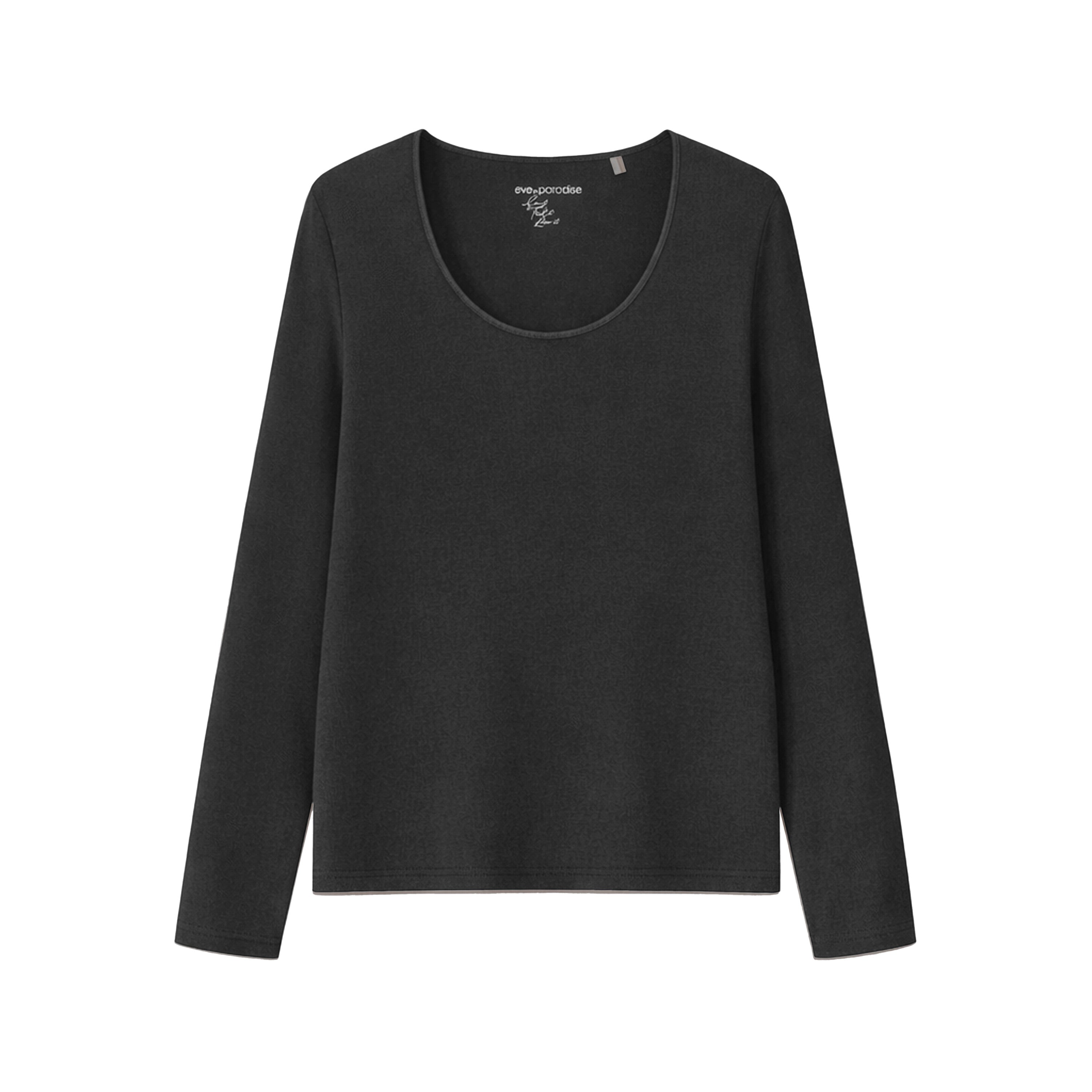 Basic-Longsleeve mit Rundhalsausschnitt