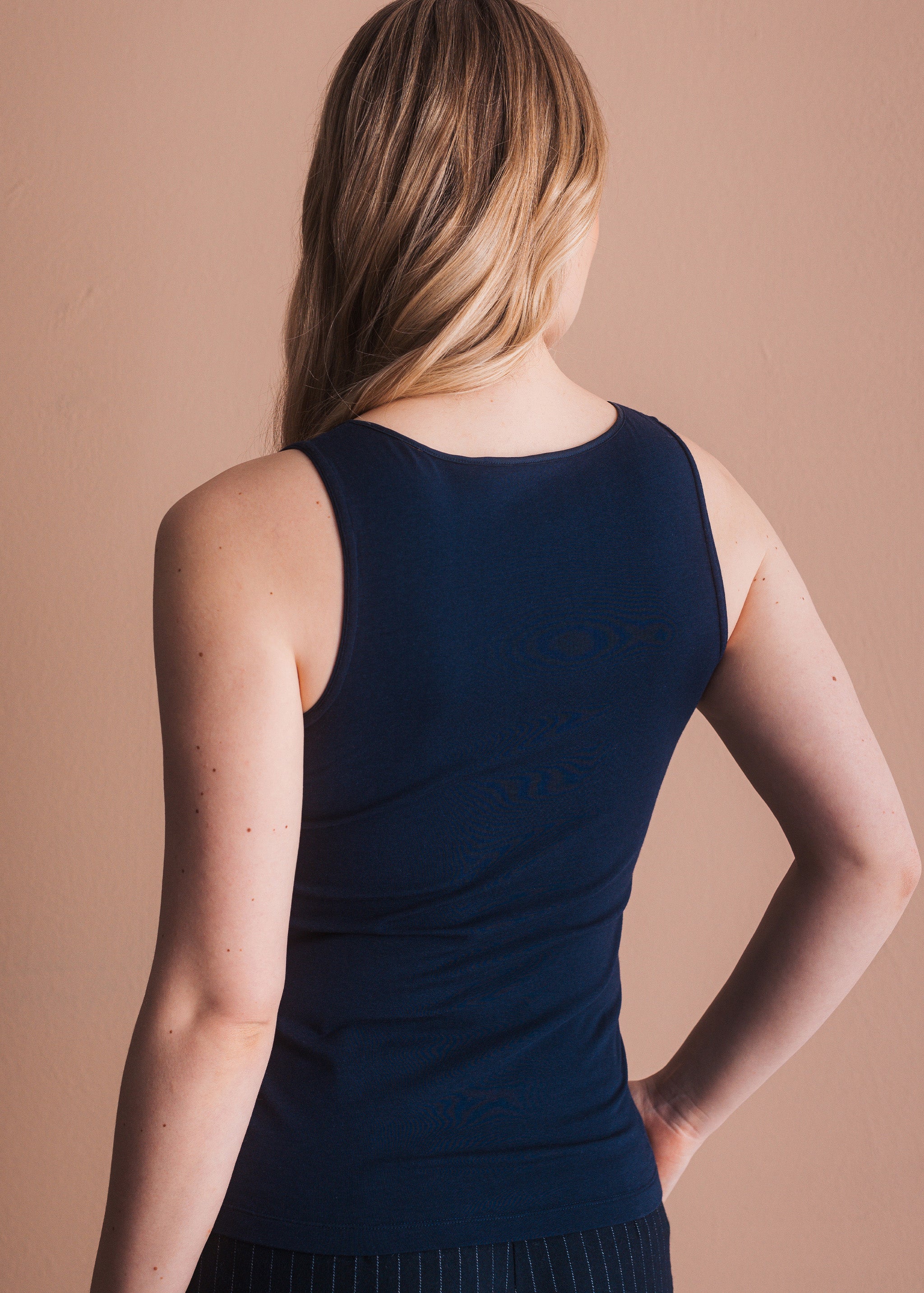 Basic-Top mit rundem Ausschnitt