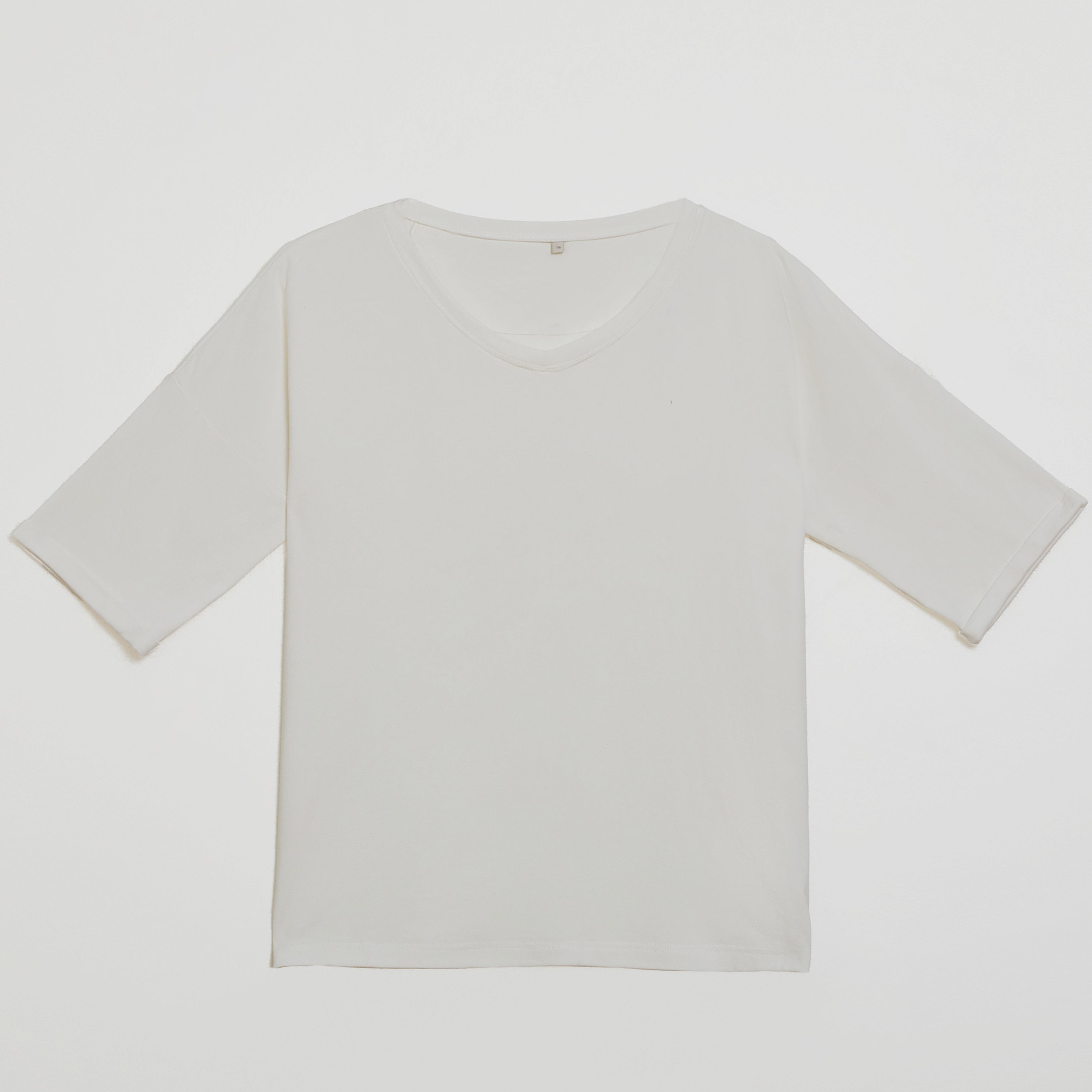 Shirt aus Viskose-Baumwoll-Mix