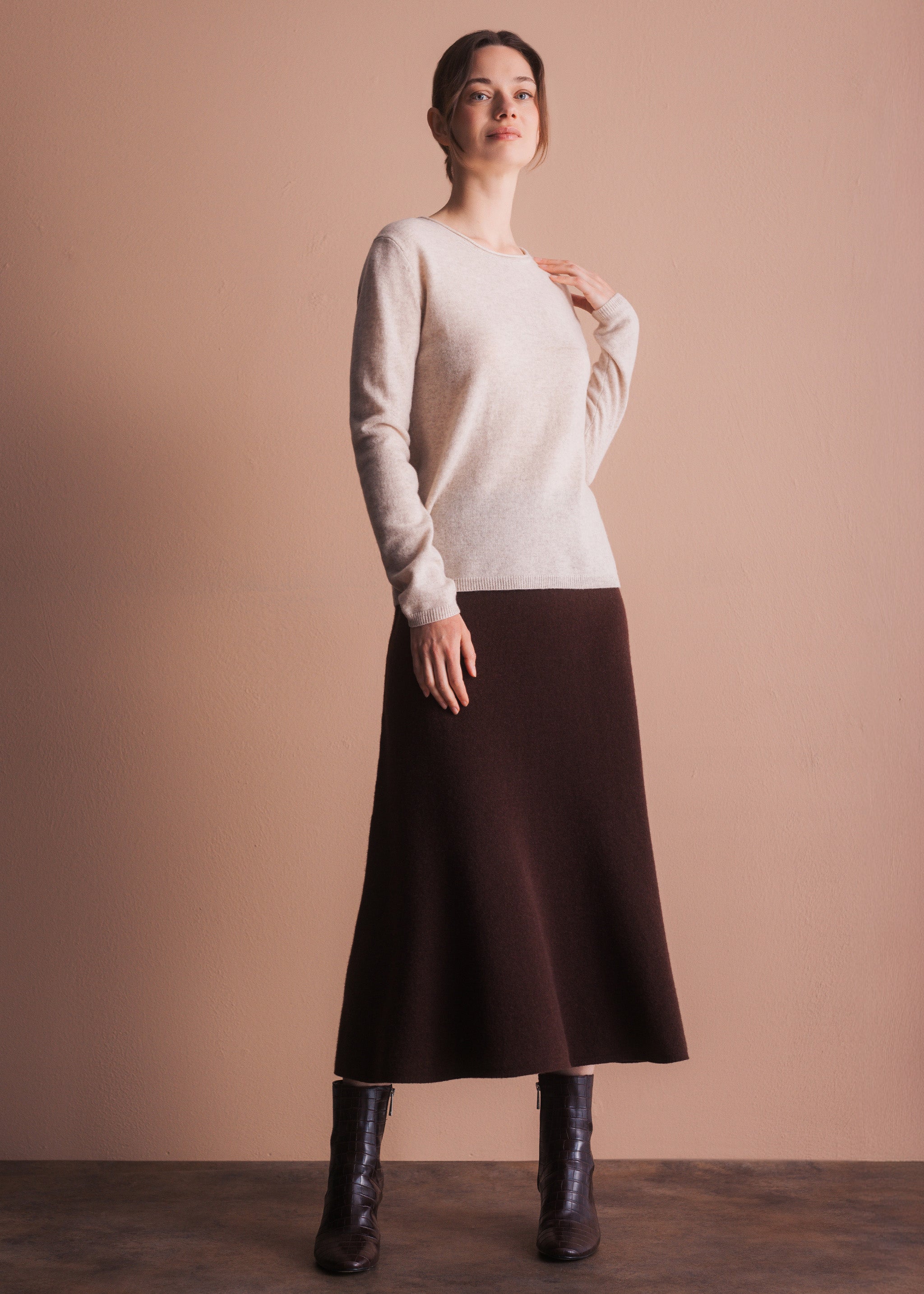 Pullover mit rundem Ausschnitt
