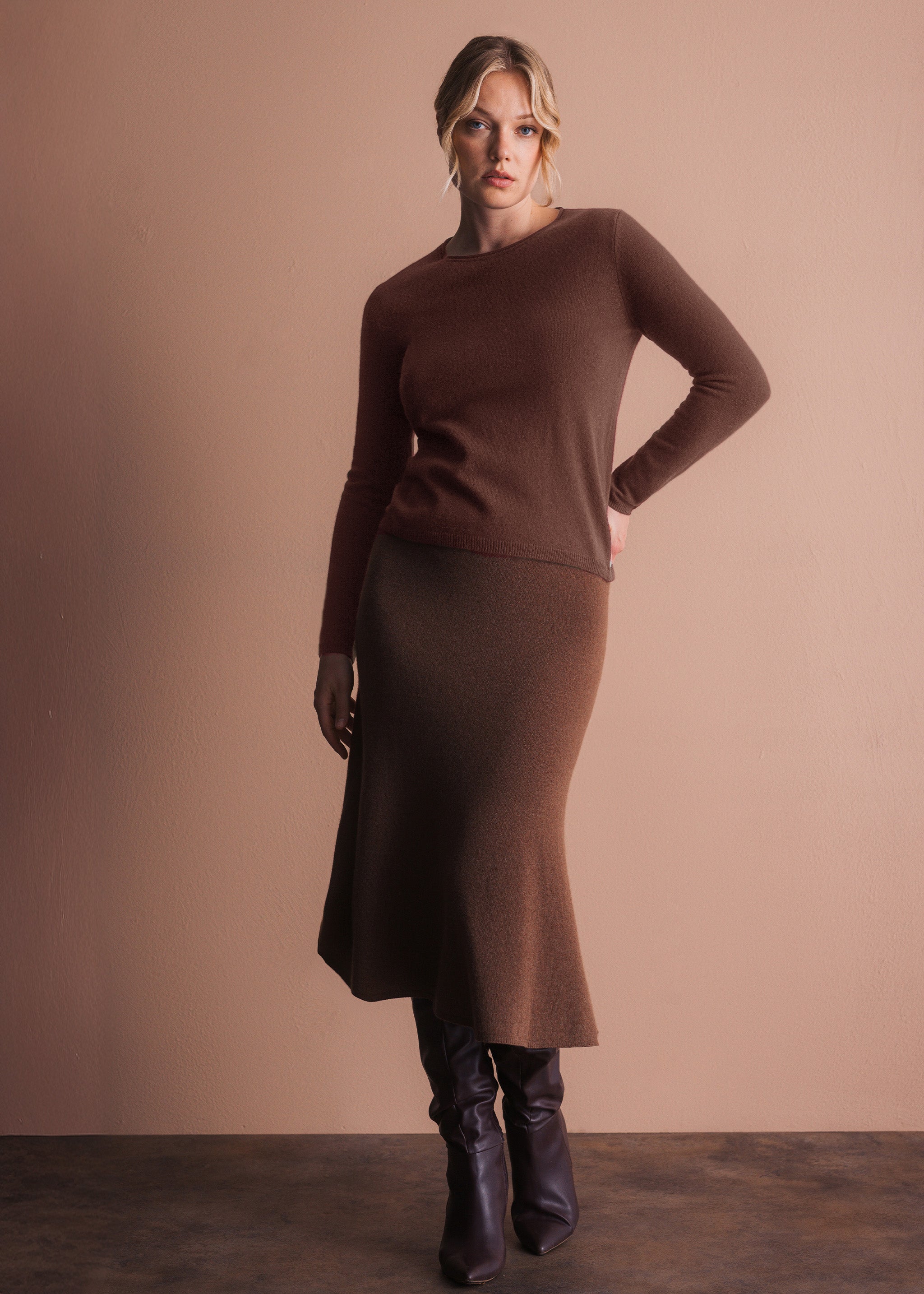 Pullover mit rundem Ausschnitt